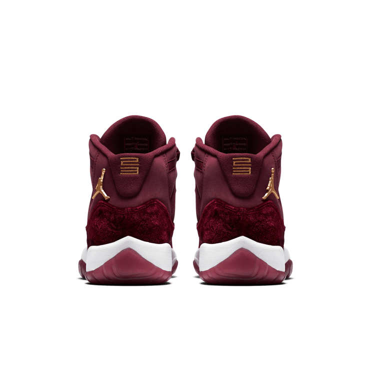 Air Jordan 11 Retro Heiress Night Maroon (GS) Angle 3