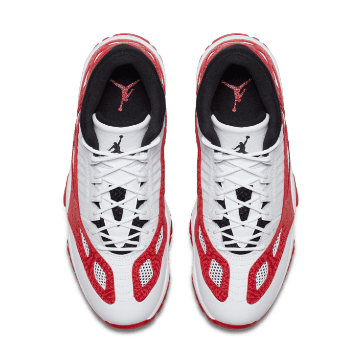 Air Jordan 11 Retro Low IE White Gym Red Angle 1