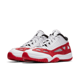Air Jordan 11 Retro Low IE White Gym Red Angle 2