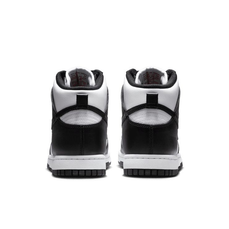 Nike Dunk High Black White (W) Angle 4