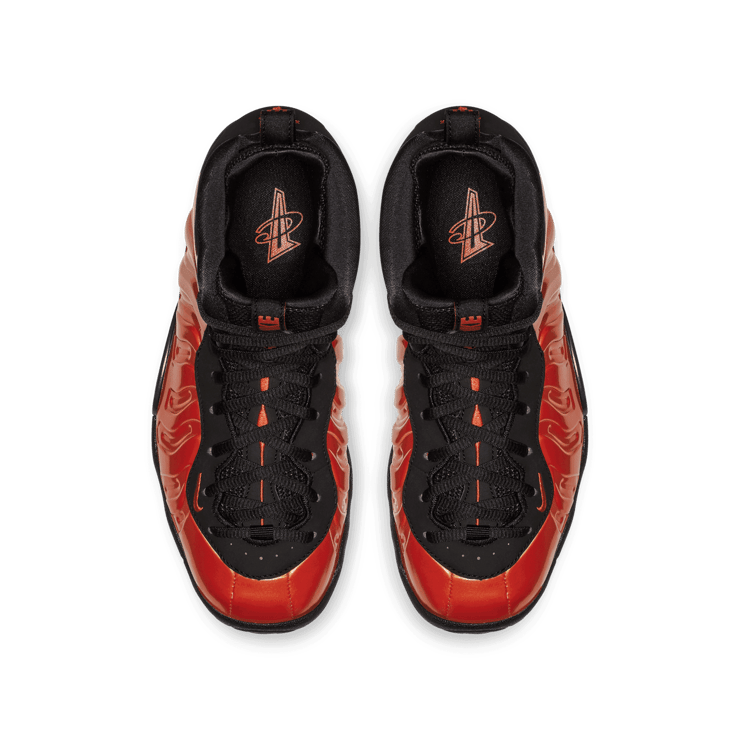 Nike Air Foamposite One Habanero Red (GS) Angle 1