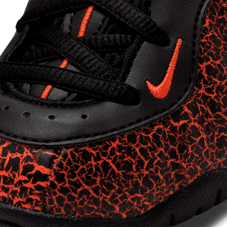 Nike Air Foamposite One Cracked Lava (PS) Angle 2
