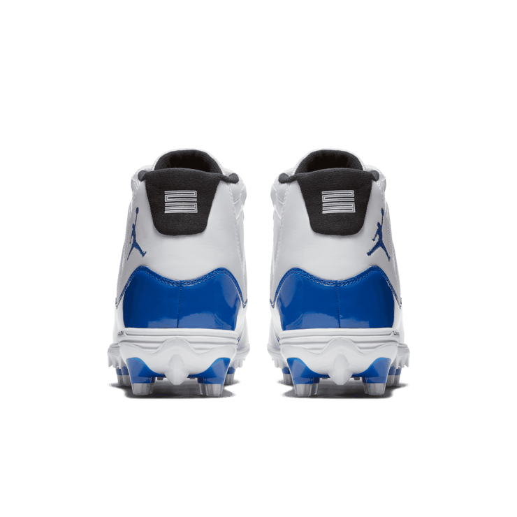 Air Jordan 11 Retro Cleat White Royal Angle 3