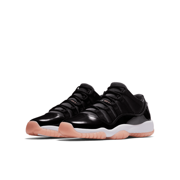 Air Jordan 11 Retro Low Bleached Coral (GS) Angle 2