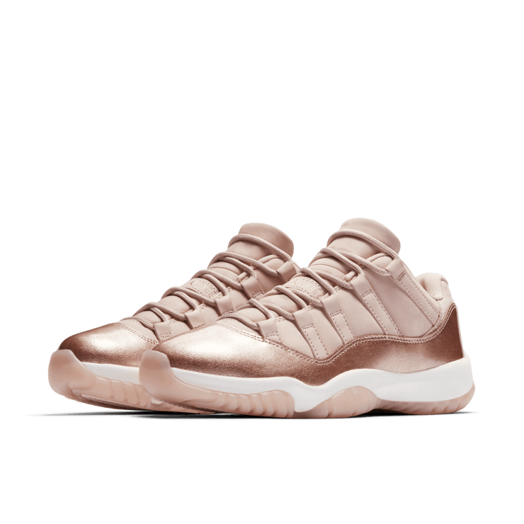 Air Jordan 11 Retro Low Rose Gold (W) Angle 2