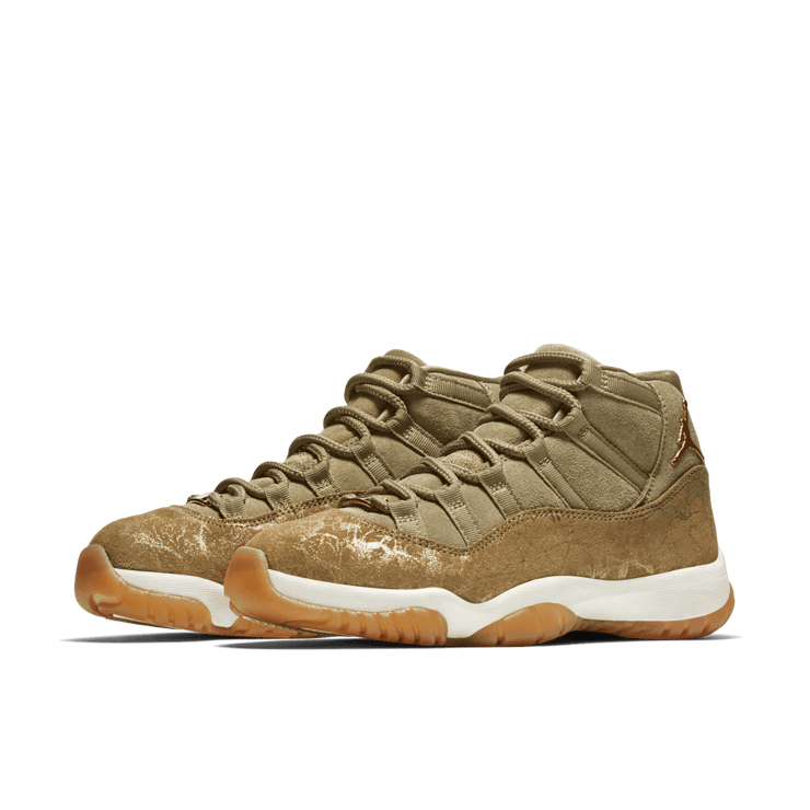 Air Jordan 11 Retro Neutral Olive (W) Angle 2