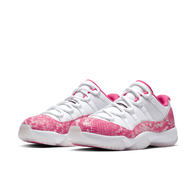 Air Jordan 11 Retro Low Pink Snakeskin (2019) (W) Angle 2