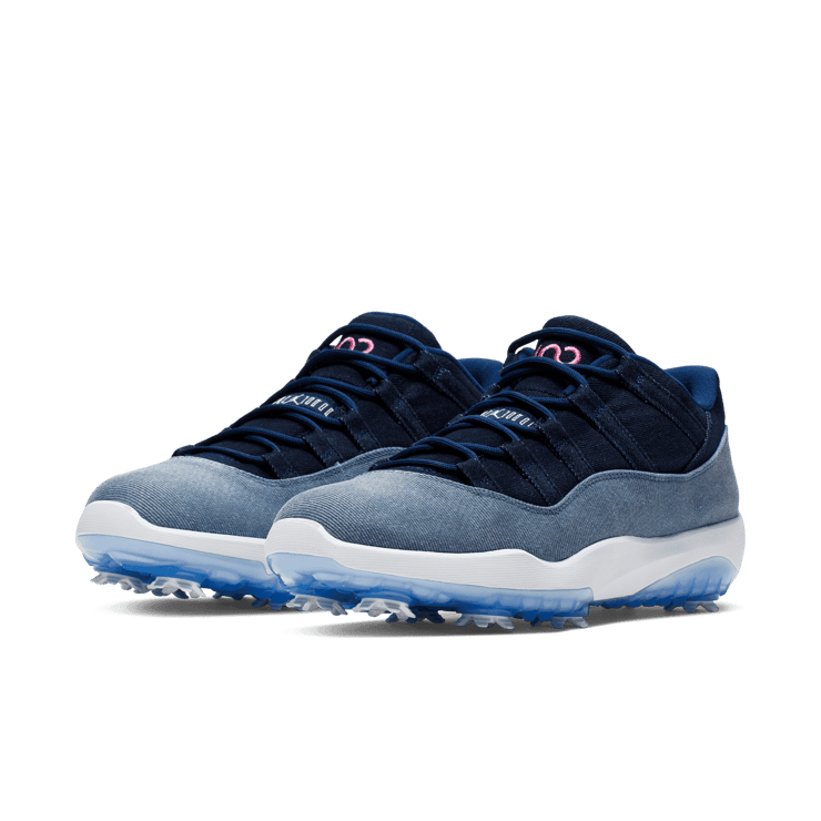 Air Jordan 11 Retro Low Golf No Denim Allowed Angle 2