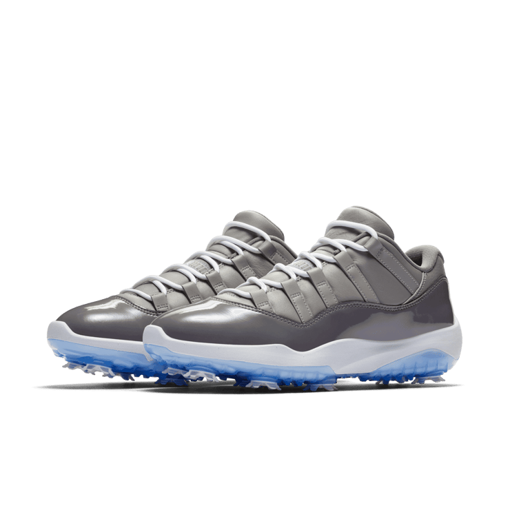 Air Jordan 11 Retro Low Golf Cool Grey Angle 2