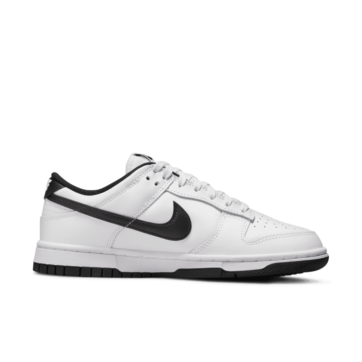 Nike Dunk Low Black White (W) Angle 1