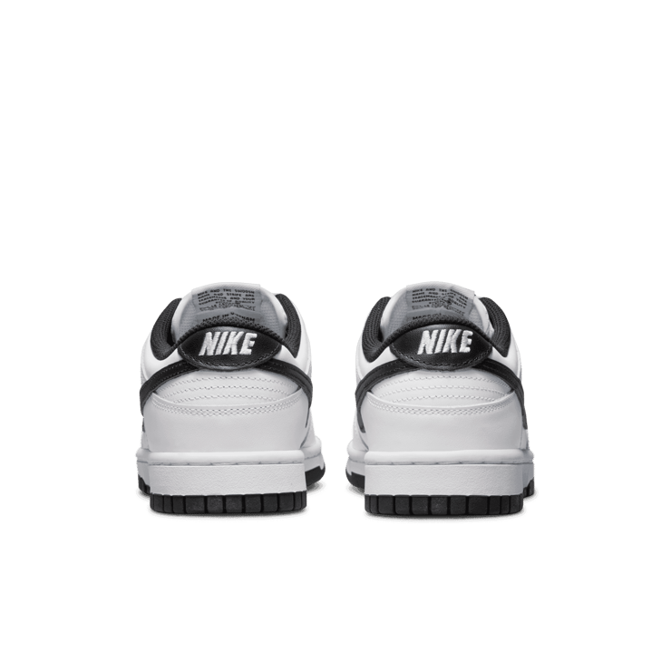 Nike Dunk Low Black White (W) Angle 4