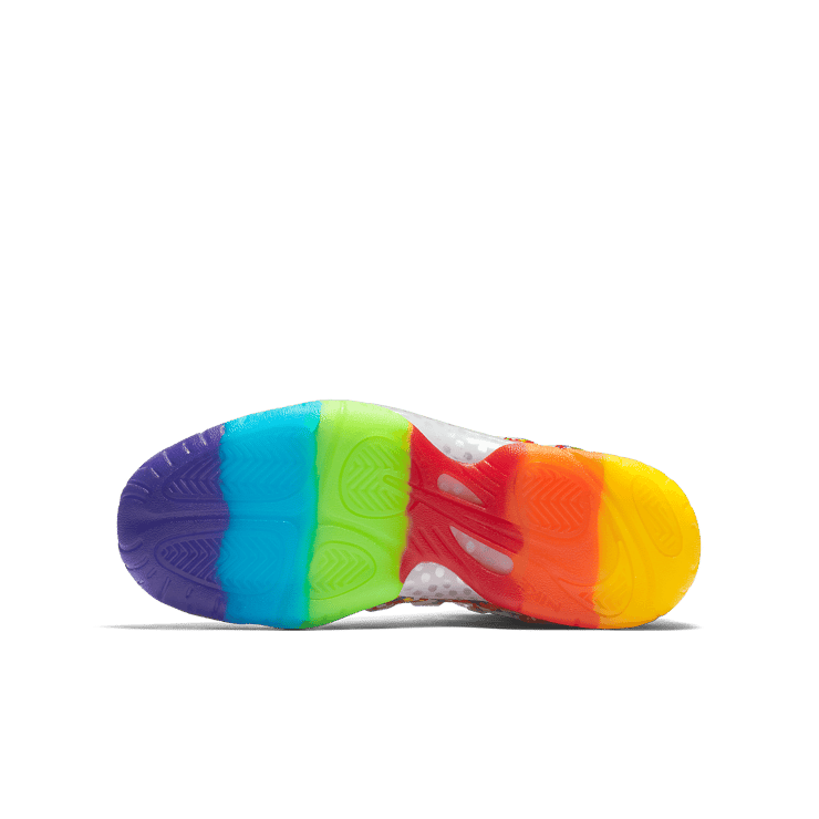 Nike Air Foamposite One White Fruity Pebbles (2017) (GS) Angle 0