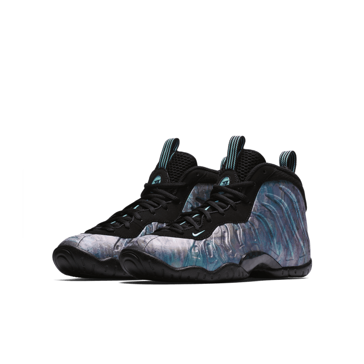 Nike Air Foamposite One Abalone (GS) Angle 2