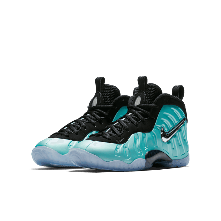 Nike Air Foamposite Pro Island Green (GS) Angle 2