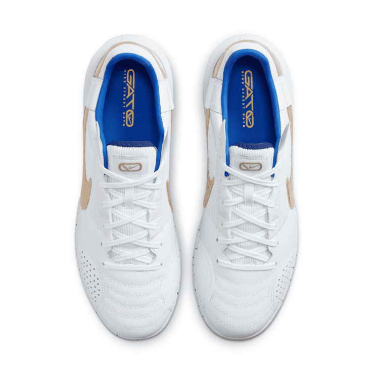 Nike Streetgato White Metallic Gold Angle 2