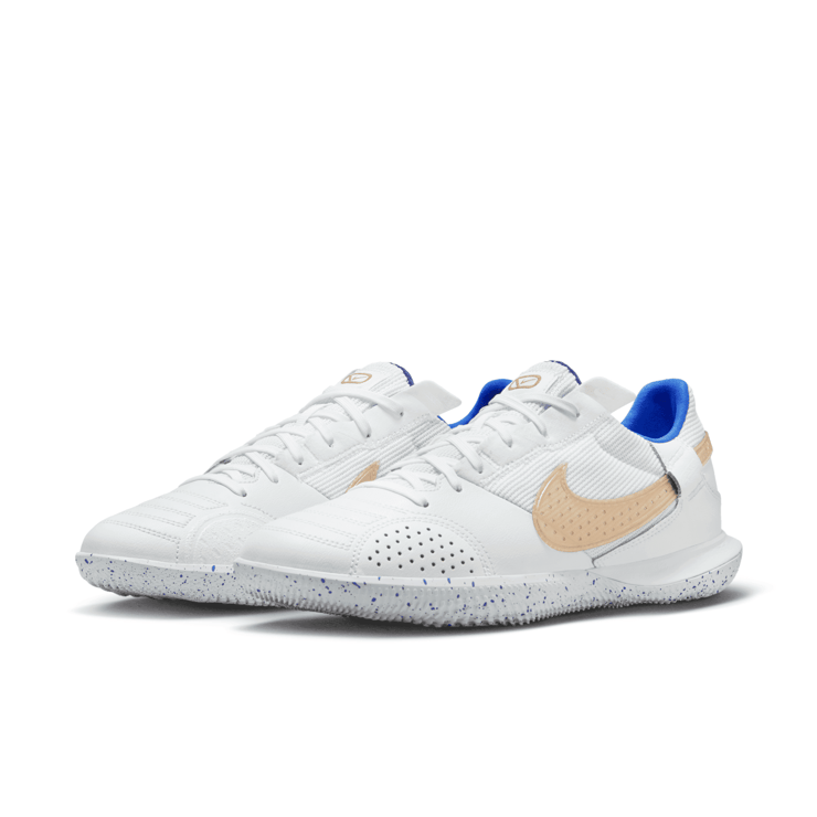 Nike Streetgato White Metallic Gold Angle 3