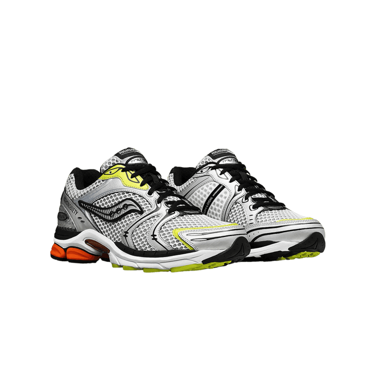 Saucony ProGrid Triumph 4 Highsnobiety Silver Angle 0