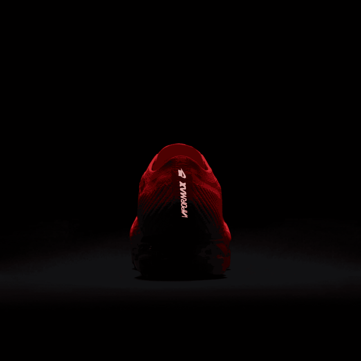 Nike Air VaporMax CLOT Bright Crimson Angle 5