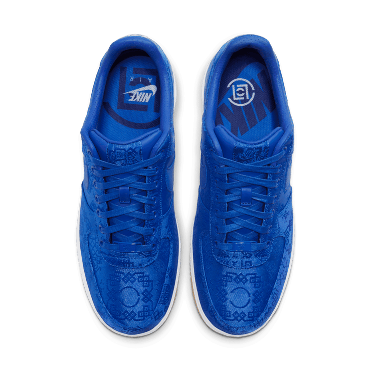 Nike Air Force Low CLOT Blue Silk CJ5290-400 Raffles Where
