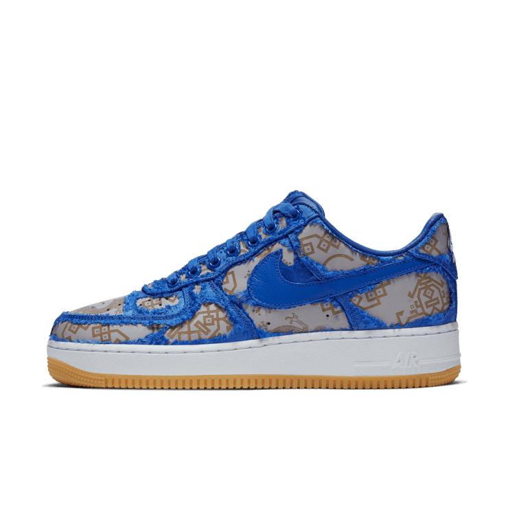 Nike Air Force 1 Low CLOT Blue Silk Angle 5