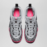 Nike Air Foamposite Pro Elephant Print (GS) Angle 1