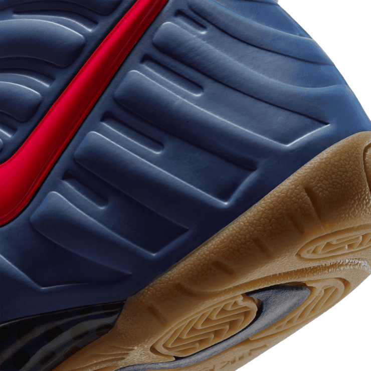 Nike Air Foamposite Pro Blue Void University Red (PS) Angle 5