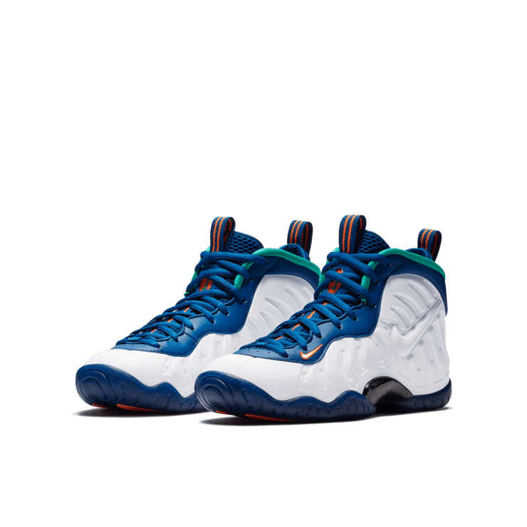 Nike Air Foamposite Pro Gym Blue (GS) Angle 2