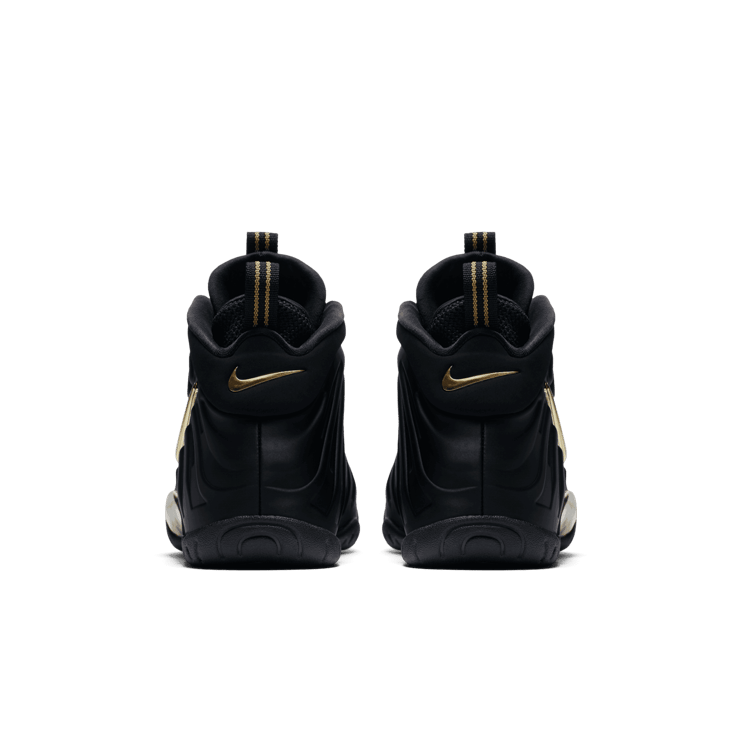 Nike Air Foamposite Pro Black Metallic Gold (GS) Angle 3