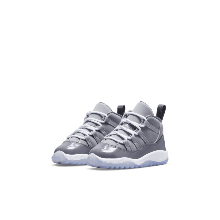 Air Jordan 11 Retro Cool Grey (2021) (TD) Angle 2