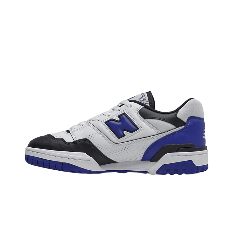 New Balance 550 White Royal Black Angle 0