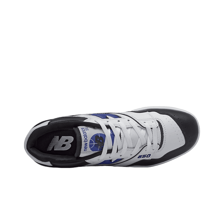 New Balance 550 White Royal Black Angle 1