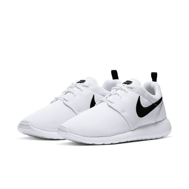 Nike roshe 1 black and white on sale