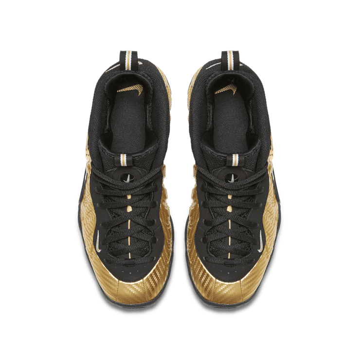 Nike Air Foamposite Pro Metallic Gold (GS) Angle 1