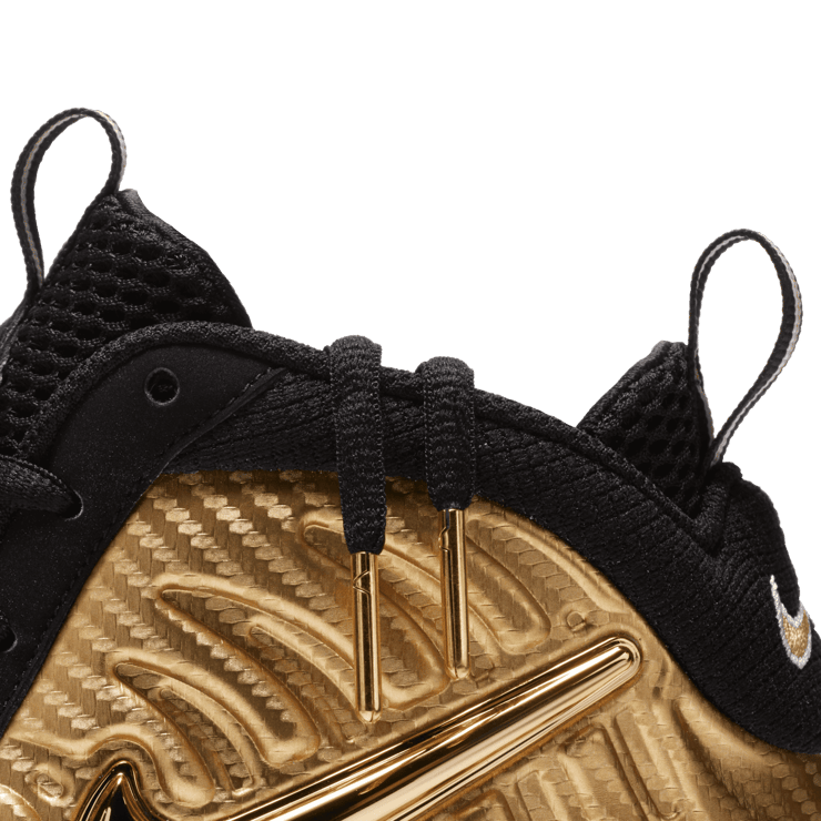 Nike Air Foamposite Pro Metallic Gold (GS) Angle 4