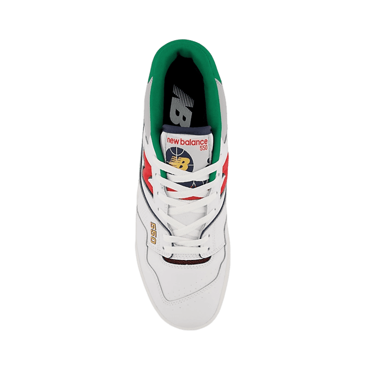 New Balance 550 White Multicolor Angle 1