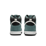 Nike SB Dunk High Green Suede Angle 3