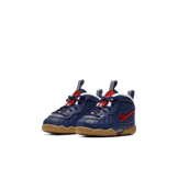 Nike Air Foamposite Pro Blue Void University Red (TD) Angle 2