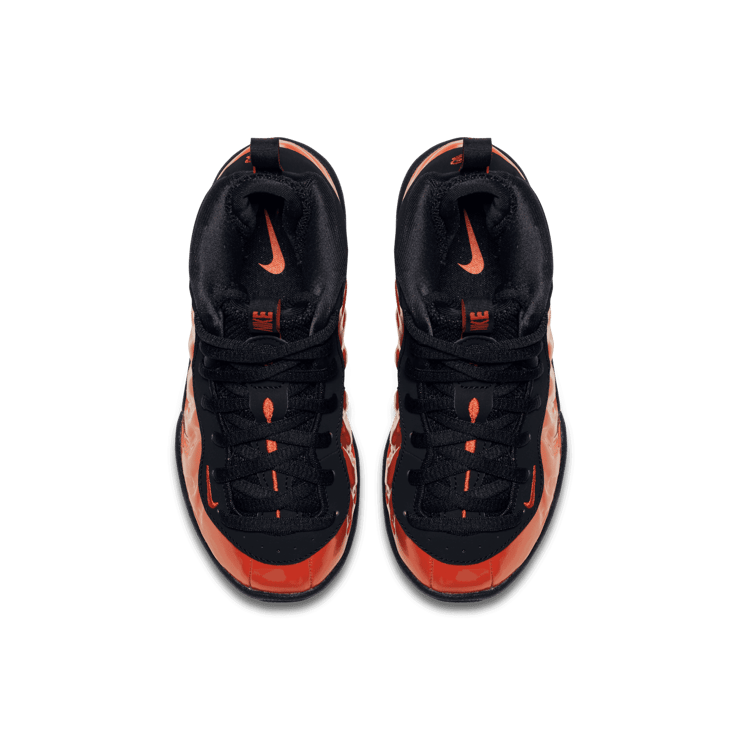 Nike Air Foamposite One Habanero Red (PS) Angle 1