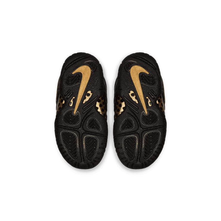 Nike Air Foamposite Pro Black Metallic Gold (TD) Angle 0