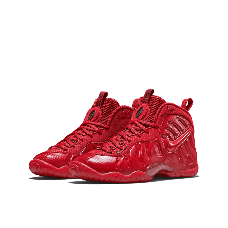 Nike Air Foamposite Pro Red October (GS) Angle 2