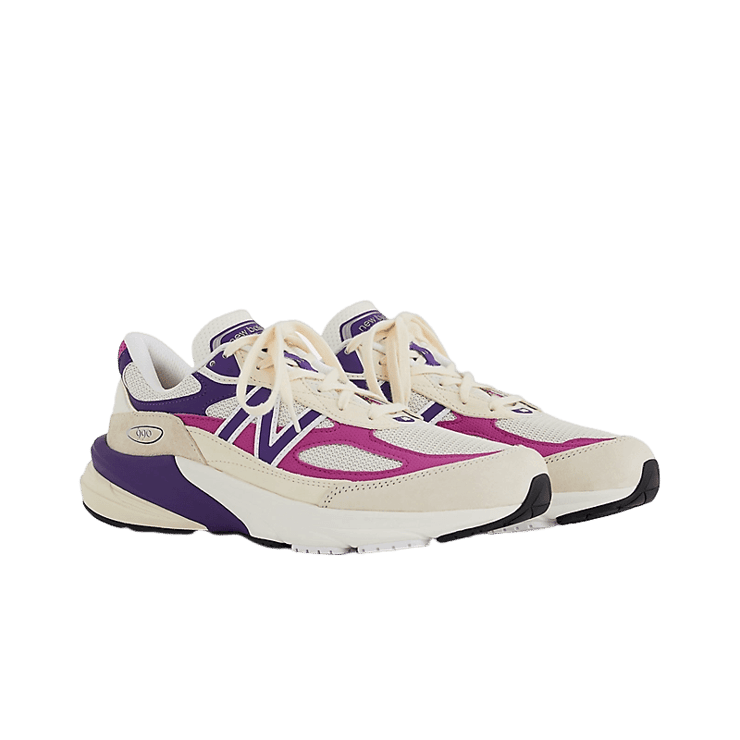 New Balance 990v6 MiUSA Magenta Pop Angle 2
