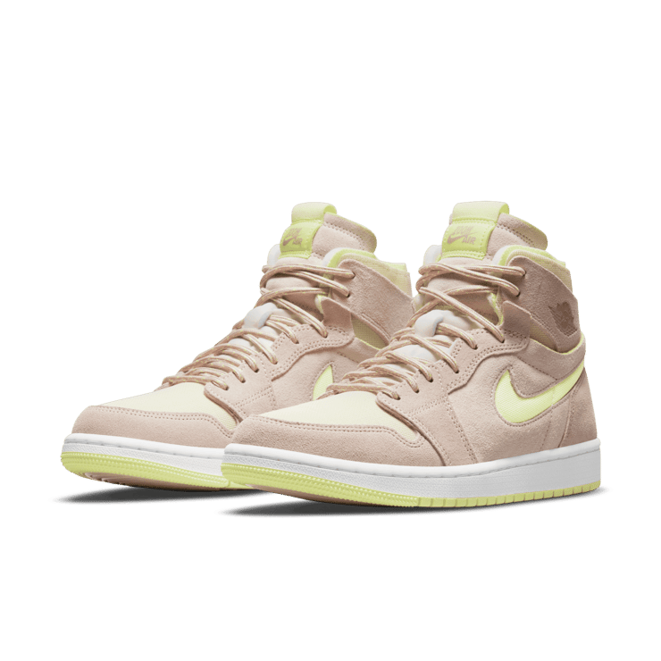 Jordan 1 High Zoom Air CMFT Lemon Twist (W) Angle 2