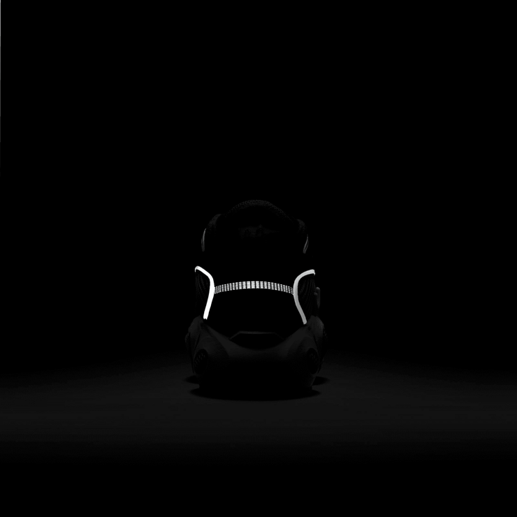 Nike NOCTA Glide Black White Angle 7