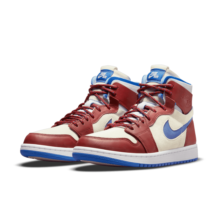 Jordan 1 High Zoom Air CMFT Team Red (W) Angle 2