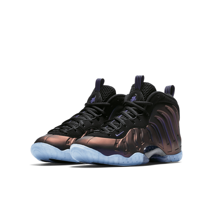 Air Nike Foamposite One Eggplant (2017) (GS) Angle 2
