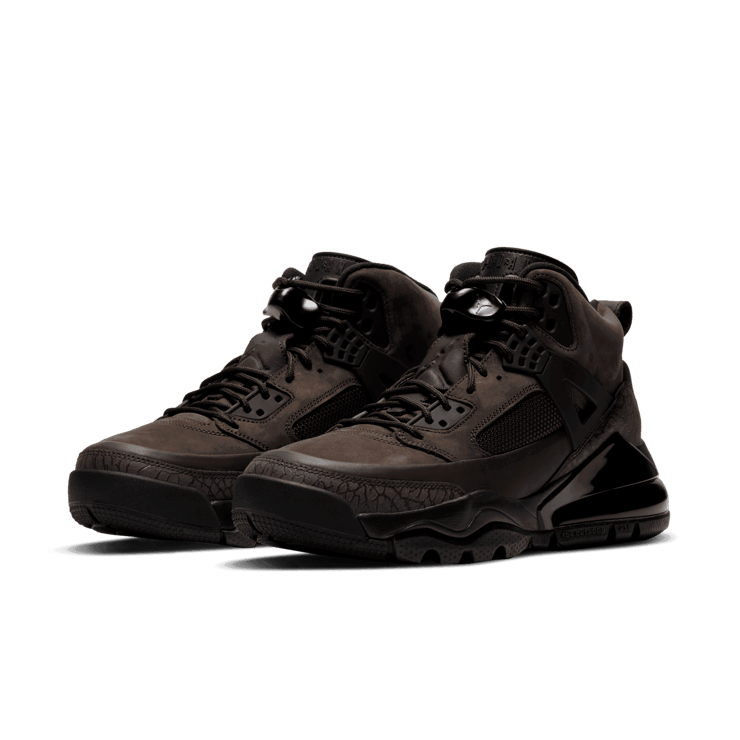 Air Jordan Spizike 270 Boot Dark Brown Angle 2