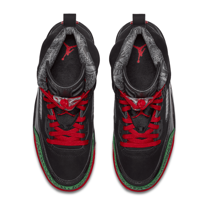 Air Jordan Spizike Black Varsity Red (2017) Angle 1