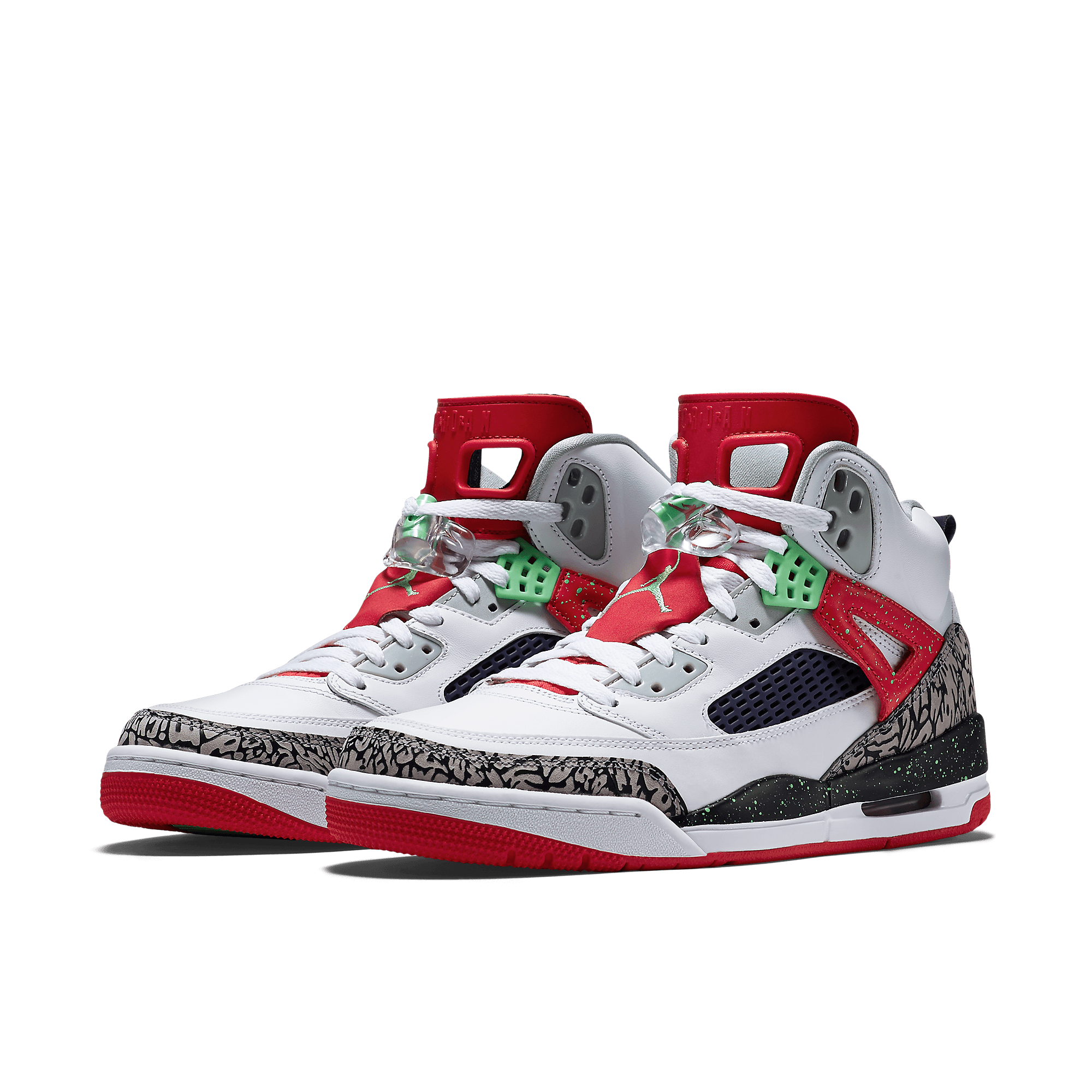 jordan spizike light poison green