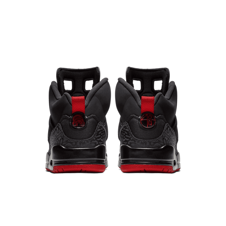 Air Jordan Spizike Black Gym Red Angle 3