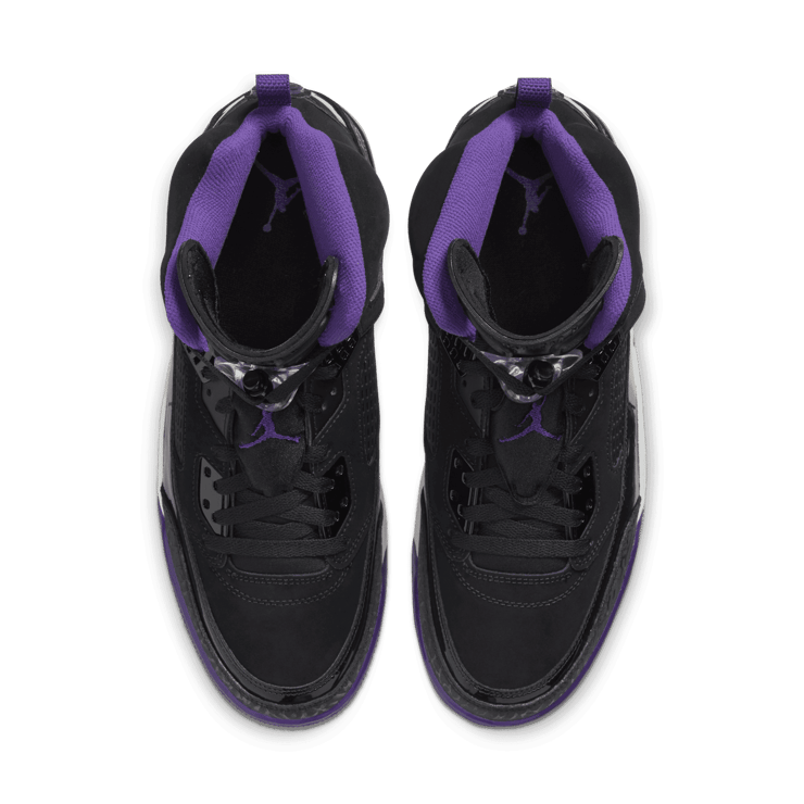 Air Jordan Spizike Black Court Purple Angle 1